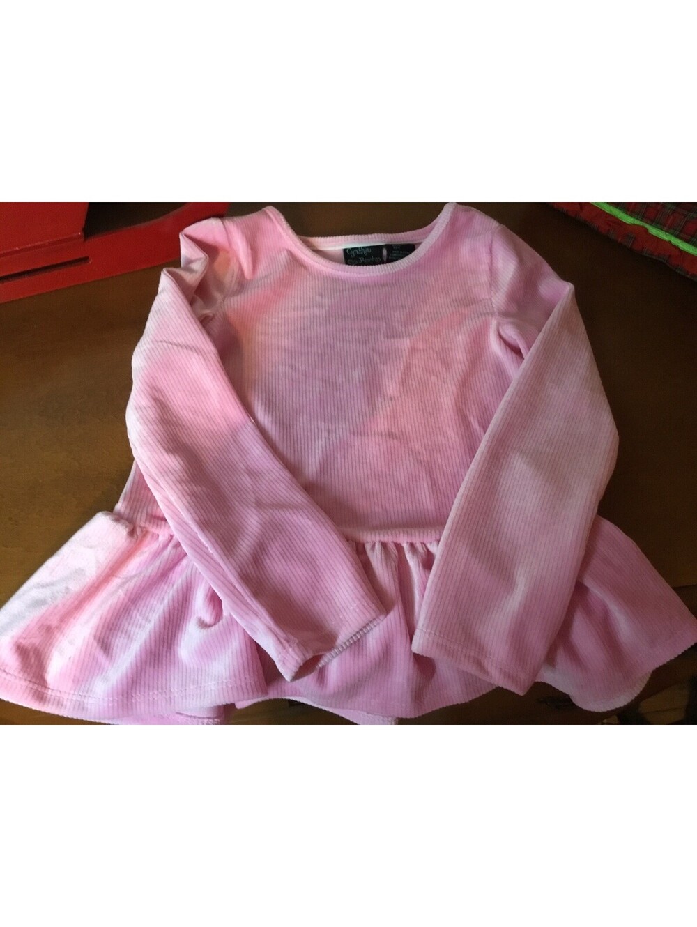 Girls Cynthia Rowley Sz 5/6 Ruffle Hem Top